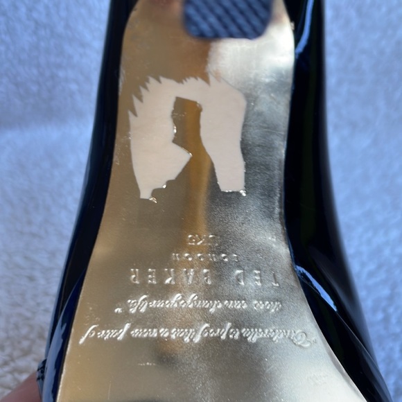 Ted Baker Patent Leather Peep Toe heels - Picture 12 of 14